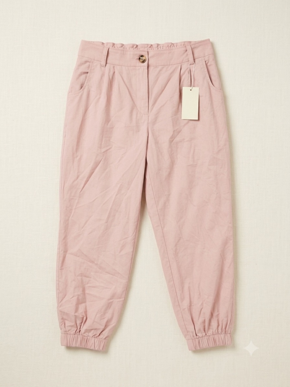 Mid Rise Casual Joggers with Pockets